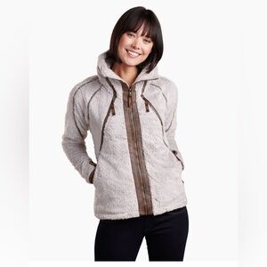 Kuhl Flight jacket in stone color size L